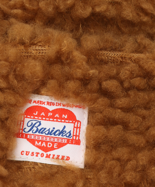 BASICKS（ベイシックス）の「BASICKS / ベイシックス RABBIT HEADWEAR（ニットキャップ/ビーニー・メンズ・ブラウン/ブラック/ベージュ・SMALL）」の6枚目の写真