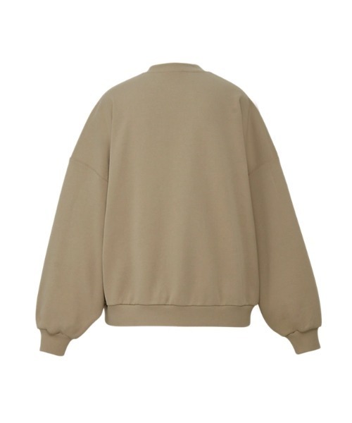 Onitsuka Tiger(オニツカタイガー)の「SWEAT TOP / スウェットトップ(スウェット・レディース・オフホワイト/ベージュ・L/M/S/XS/XL)」の5枚目の写真