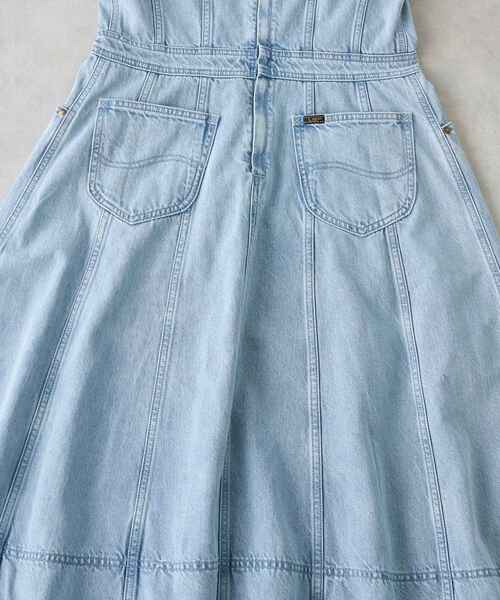 LANVIN en Bleu（ランバンオンブルー）の「Lee×LANVIN en Bleuデニムワンピース（ワンピース・レディース・ブルー系その他/ネイビー・36/38/40）」の22枚目の写真