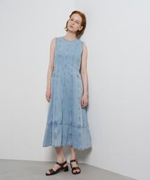 LANVIN en Bleu | Lee×LANVIN en Bleuデニムワンピース(ワンピース)