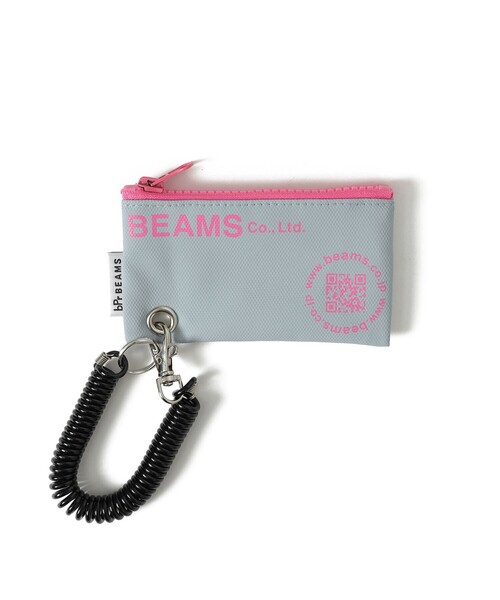 bpr BEAMS（ビーピーアール ビームス ）の「bPr BEAMS / ターポリン ロゴ ポーチ XS（ポーチ・レディース・イエロー/テラコッタ/サックスブルー/グレー/ネイビー・ONE SIZE）」の10枚目の写真