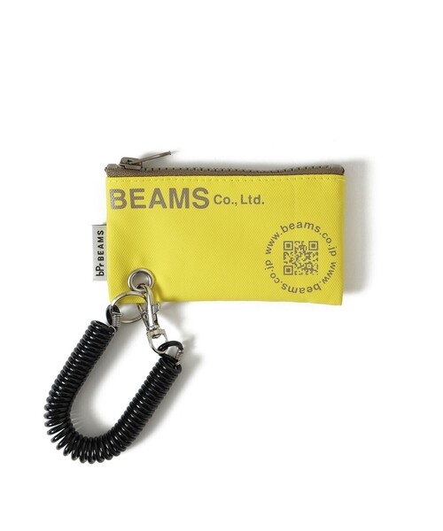 bpr BEAMS（ビーピーアール ビームス ）の「bPr BEAMS / ターポリン ロゴ ポーチ XS（ポーチ・レディース・イエロー/テラコッタ/サックスブルー/グレー/ネイビー・ONE SIZE）」の12枚目の写真