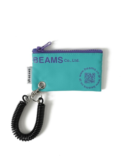 bpr BEAMS（ビーピーアール ビームス ）の「bPr BEAMS / ターポリン ロゴ ポーチ XS（ポーチ・レディース・イエロー/テラコッタ/サックスブルー/グレー/ネイビー・ONE SIZE）」の13枚目の写真