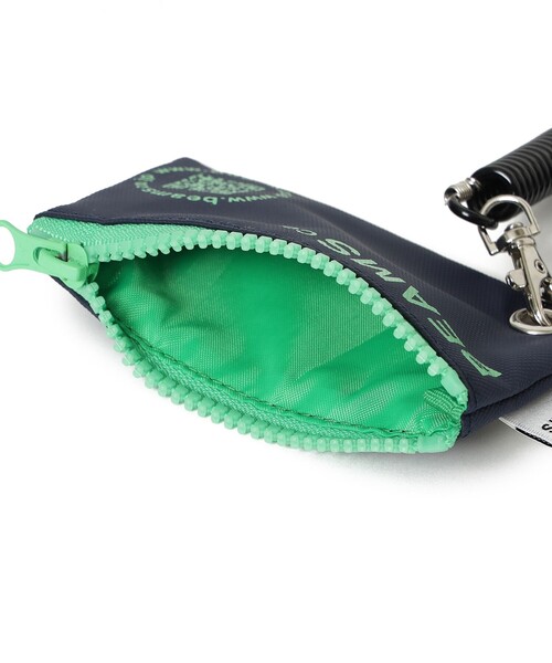 bpr BEAMS（ビーピーアール ビームス ）の「bPr BEAMS / ターポリン ロゴ ポーチ XS（ポーチ・レディース・イエロー/テラコッタ/サックスブルー/グレー/ネイビー・ONE SIZE）」の17枚目の写真