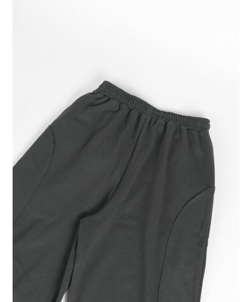 :ETHROF(イーサオブ)の「STUD WIDE SWEATPANTS(スウェットパンツ・レディース・杢グレー/チャコール・FREE)」の22枚目の写真