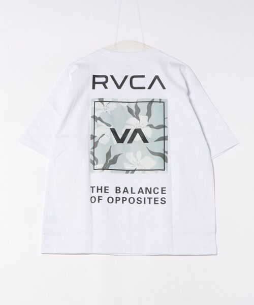 RVCA(ルーカ)の「RVCA/ルーカ 半袖 Tシャツ BG041201(Tシャツ/カットソー・メンズ・ブラック/ホワイト/カーキオリーブ・M/S/L)」の4枚目の写真