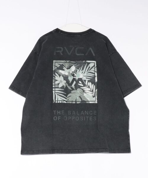 RVCA(ルーカ)の「RVCA/ルーカ 半袖 Tシャツ BG041201(Tシャツ/カットソー・メンズ・ブラック/ホワイト/カーキオリーブ・M/S/L)」の5枚目の写真