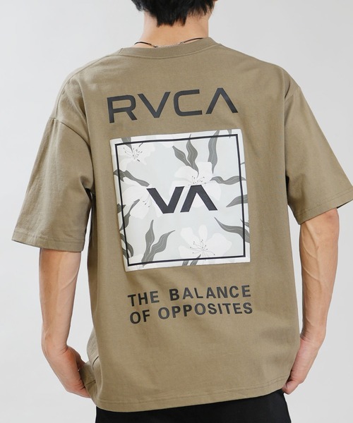 RVCA(ルーカ)の「RVCA/ルーカ 半袖 Tシャツ BG041201(Tシャツ/カットソー・メンズ・ブラック/ホワイト/カーキオリーブ・M/S/L)」の3枚目の写真