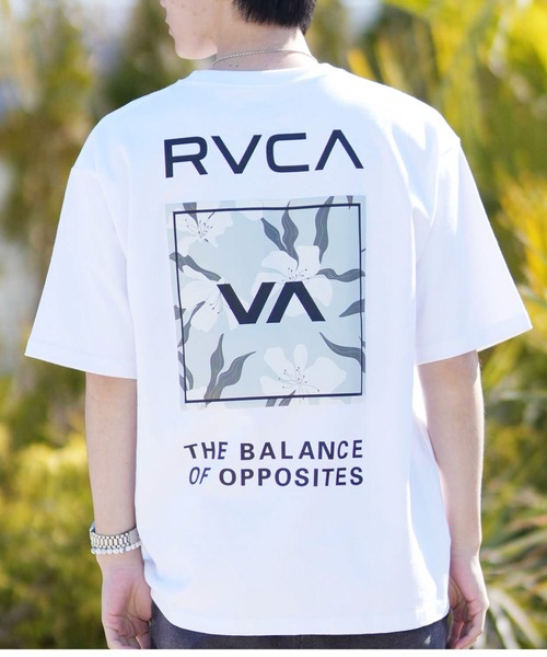RVCA(ルーカ)の「RVCA/ルーカ 半袖 Tシャツ BG041201(Tシャツ/カットソー・メンズ・ブラック/ホワイト/カーキオリーブ・M/S/L)」の2枚目の写真