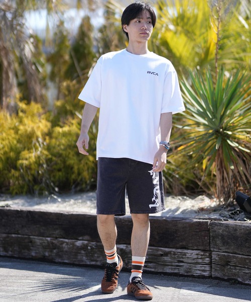 RVCA(ルーカ)の「RVCA/ルーカ 半袖 Tシャツ BG041201(Tシャツ/カットソー・メンズ・ブラック/ホワイト/カーキオリーブ・M/S/L)」の10枚目の写真