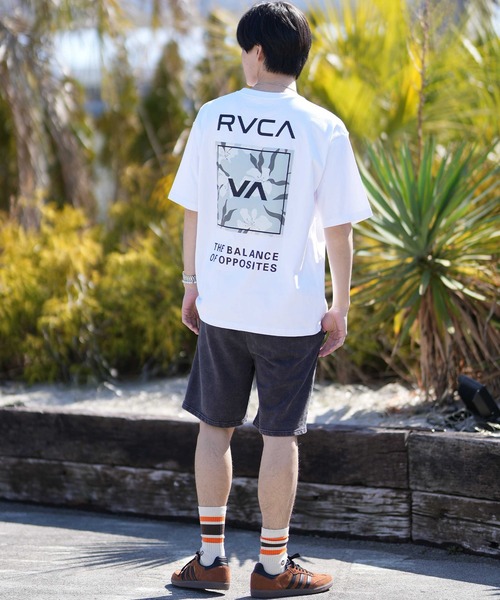 RVCA(ルーカ)の「RVCA/ルーカ 半袖 Tシャツ BG041201(Tシャツ/カットソー・メンズ・ブラック/ホワイト/カーキオリーブ・M/S/L)」の11枚目の写真