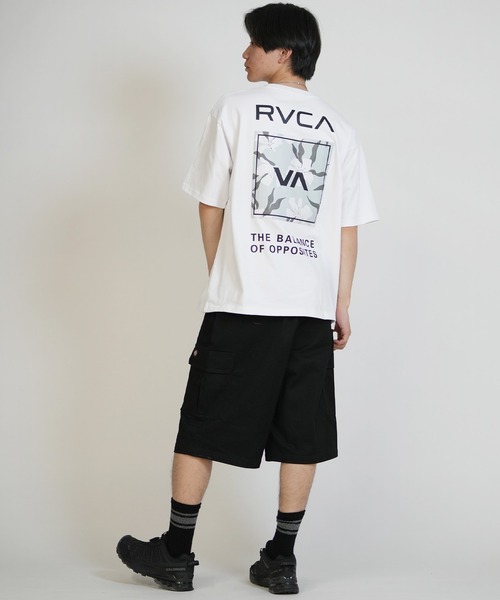 RVCA(ルーカ)の「RVCA/ルーカ 半袖 Tシャツ BG041201(Tシャツ/カットソー・メンズ・ブラック/ホワイト/カーキオリーブ・M/S/L)」の9枚目の写真