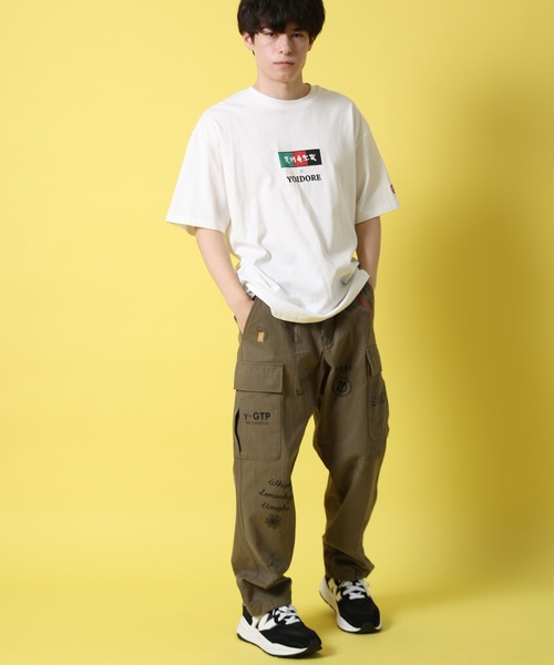 CORPUS SELECT(コーパストーキョー)の「【YOIDORE/酔いどれ】東洲斎写楽コラボ 半袖 Tシャツ(Tシャツ/カットソー・メンズ・ホワイト/ネイビー/ブラック・XL/L/M)」の5枚目の写真