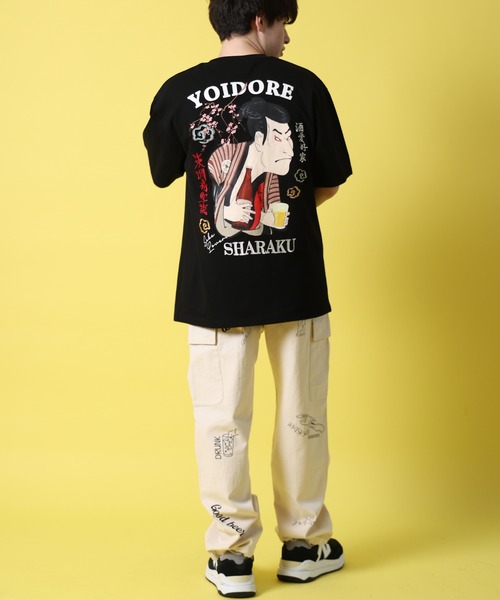 CORPUS SELECT(コーパストーキョー)の「【YOIDORE/酔いどれ】東洲斎写楽コラボ 半袖 Tシャツ(Tシャツ/カットソー・メンズ・ホワイト/ネイビー/ブラック・XL/L/M)」の19枚目の写真