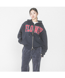 HAVISM（ヘビズム）の「FLOWER ZIP UP HOOD(10COLOR)（パーカー）」