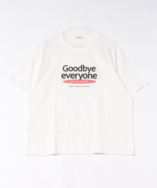 GENERATOR(ジェネレーター)の「ジェネレーター Goodbye Tシャツ(Tシャツ/カットソー・レディース・ピンク/ホワイト/ブラック・F)」の1枚目の写真
