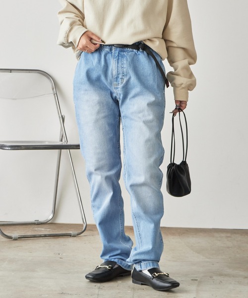 Gramicci（グラミチ）の「Gramicci STRETCH DENIM NN-PANT CROPPED / GMP5-SJP05（デニムパンツ・メンズ・ライトブルー/ダークブルー・S/M/L/XL）」の20枚目の写真