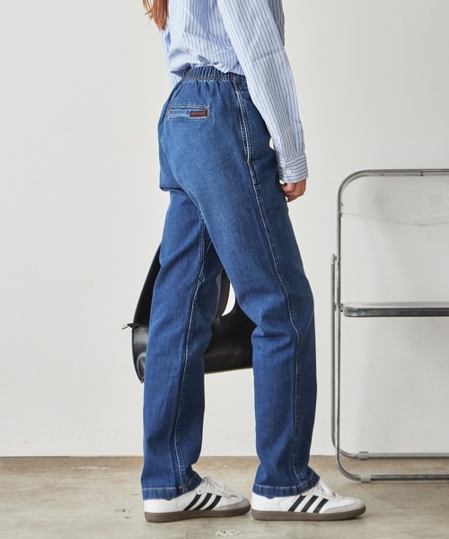 Gramicci（グラミチ）の「Gramicci STRETCH DENIM NN-PANT CROPPED / GMP5-SJP05（デニムパンツ・メンズ・ライトブルー/ダークブルー・S/M/L/XL）」の6枚目の写真