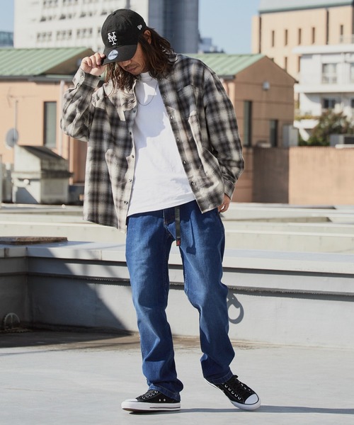 Gramicci（グラミチ）の「Gramicci STRETCH DENIM NN-PANT CROPPED / GMP5-SJP05（デニムパンツ・メンズ・ライトブルー/ダークブルー・S/M/L/XL）」の4枚目の写真