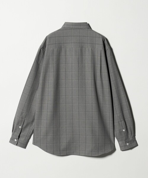 A DAY IN THE LIFE UNITED ARROWS(アデイインザライフユナイテッドアローズ)の「グレンチェック レギュラーカラーシャツ<A DAY IN THE LIFE>(シャツ/ブラウス・メンズ・ライトグレー/オリーブ・L/M)」の13枚目の写真