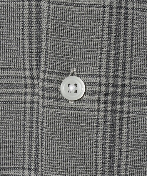 A DAY IN THE LIFE UNITED ARROWS(アデイインザライフユナイテッドアローズ)の「グレンチェック レギュラーカラーシャツ<A DAY IN THE LIFE>(シャツ/ブラウス・メンズ・ライトグレー/オリーブ・L/M)」の17枚目の写真