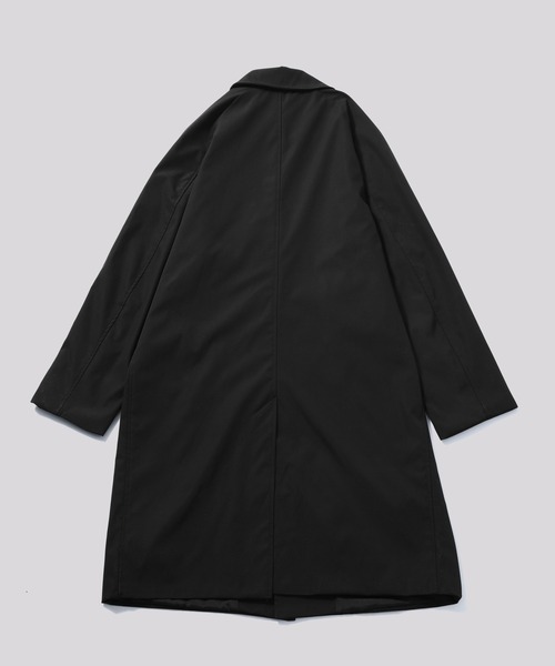 Cloudstyle(クラウドスタイル)の「【Cloudstyle】シンプル 無地 ロングステンカラーコート(ステンカラーコート・メンズ・ブラック・SMALL/MEDIUM/LARGE/X-LARGE)」の5枚目の写真