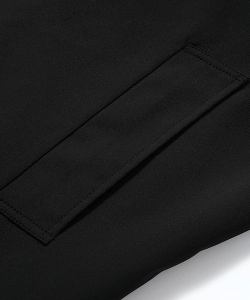 Cloudstyle(クラウドスタイル)の「【Cloudstyle】シンプル 無地 ロングステンカラーコート(ステンカラーコート・メンズ・ブラック・SMALL/MEDIUM/LARGE/X-LARGE)」の9枚目の写真