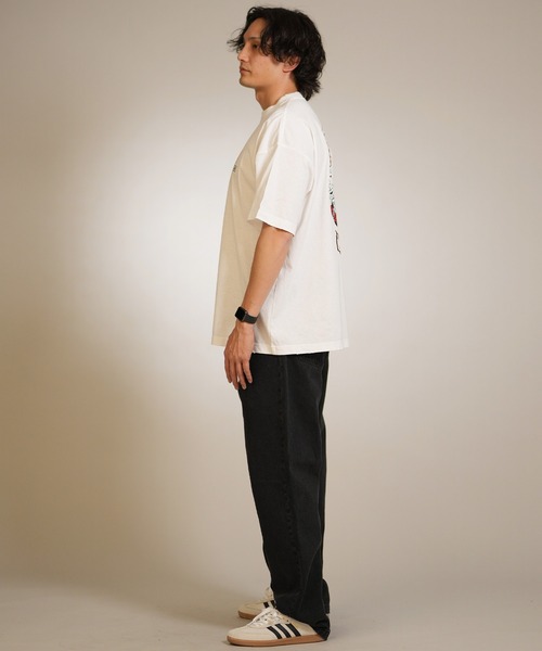 LURKING CLASS（ラーキングクラス）の「【ムラサキスポーツ限定】LURKING CLASS/ラーキングクラス 半袖 Tシャツ バックプリント ST26STM08（Tシャツ/カットソー・メンズ・ブラック/ホワイト・XL/L/M）」の7枚目の写真