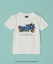 SHIPS（シップス）の「DQVIIR × SHIPS:100~140cm  ロゴ Tシャツ〈KIDS〉（Tシャツ/カットソー）」
