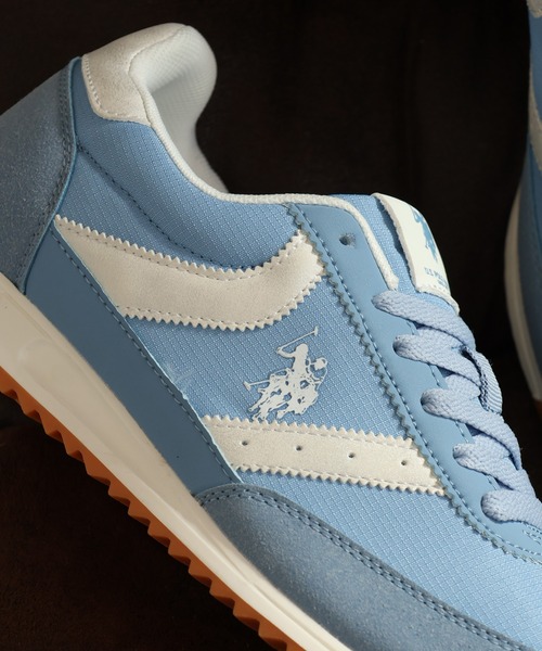 U.S. POLO ASSN.(ユーエスポロアッスン)の「【U.S. POLO ASSN./ユーエスポロアッスン】ワンポイント バイカラー Tトゥスニーカー WOMEN(スニーカー・レディース・イエロー/ブラック/ホワイト/ブルー・24.5cm/23cm/23.5cm/24cm/22.5cm)」の17枚目の写真