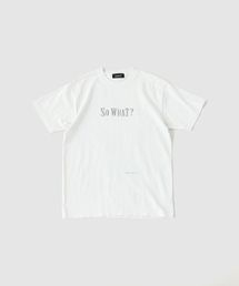 Lamrof(ラムロフ)の「LAMROF / ラムロフ SO WHAT T(Tシャツ/カットソー)」
