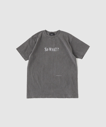 Lamrof(ラムロフ)の「LAMROF / ラムロフ SO WHAT T(Tシャツ/カットソー)」