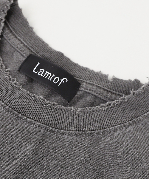 Lamrof(ラムロフ)の「LAMROF / ラムロフ SO WHAT T(Tシャツ/カットソー・メンズ・ホワイト/ブラック・1/2)」の4枚目の写真