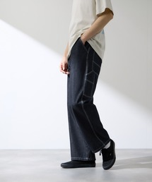 NAVY（ネイビー）の「NAVY デニムペインターパンツ 裾ドローコード（デニムパンツ）」