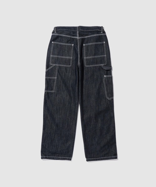 NAVY(ネイビー)の「NAVY デニムペインターパンツ 裾ドローコード(デニムパンツ・メンズ・ネイビー/ブルー系・S/M/L/XL)」の14枚目の写真