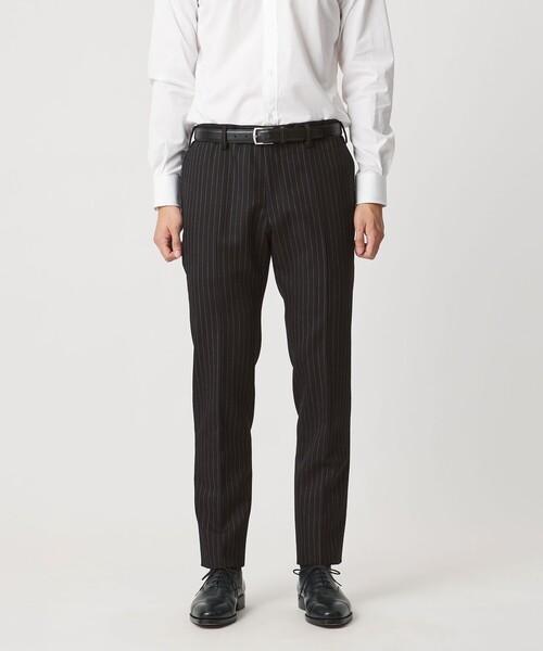 UNITED ARROWS & SONS（ユナイテッドアローズアンドサンズ）の「＜UNITED ARROWS & SONS by MASATAKA HATTORI＞NARROW NP TROUSERS/スラックス（スラックス・メンズ・ブラック/ダークオレンジ・50/48/46）」の18枚目の写真
