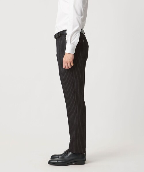 UNITED ARROWS & SONS（ユナイテッドアローズアンドサンズ）の「＜UNITED ARROWS & SONS by MASATAKA HATTORI＞NARROW NP TROUSERS/スラックス（スラックス・メンズ・ブラック/ダークオレンジ・50/48/46）」の19枚目の写真