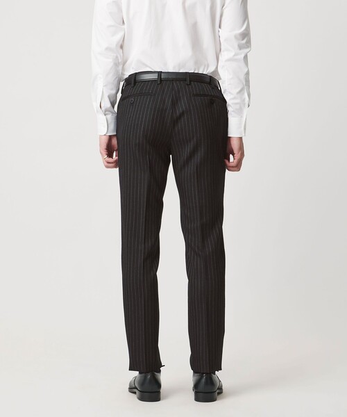 UNITED ARROWS & SONS（ユナイテッドアローズアンドサンズ）の「＜UNITED ARROWS & SONS by MASATAKA HATTORI＞NARROW NP TROUSERS/スラックス（スラックス・メンズ・ブラック/ダークオレンジ・50/48/46）」の20枚目の写真