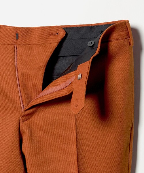 UNITED ARROWS & SONS（ユナイテッドアローズアンドサンズ）の「＜UNITED ARROWS & SONS by MASATAKA HATTORI＞NARROW NP TROUSERS/スラックス（スラックス・メンズ・ブラック/ダークオレンジ・50/48/46）」の14枚目の写真