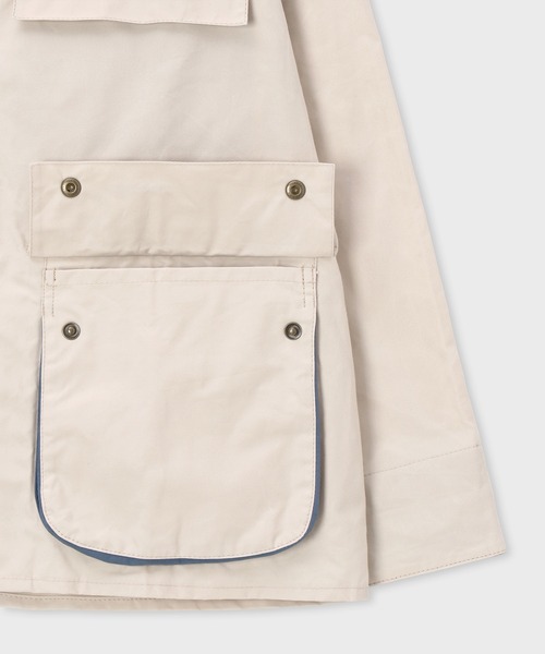 Paul Smith（ポールスミス）の「Paul Smith Loves Barbour "Bedale" コットンジャケット / 163701 MCA1126（その他アウター・メンズ・チェリーレッド/キナリ・SMALL/MEDIUM/LARGE/X-LARGE）」の15枚目の写真