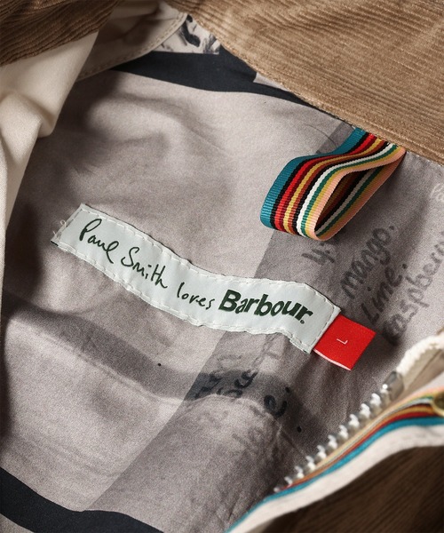 Paul Smith（ポールスミス）の「Paul Smith Loves Barbour "Bedale" コットンジャケット / 163701 MCA1126（その他アウター・メンズ・チェリーレッド/キナリ・SMALL/MEDIUM/LARGE/X-LARGE）」の17枚目の写真