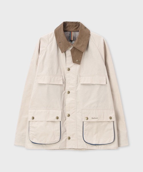 Paul Smith（ポールスミス）の「Paul Smith Loves Barbour "Bedale" コットンジャケット / 163701 MCA1126（その他アウター・メンズ・チェリーレッド/キナリ・SMALL/MEDIUM/LARGE/X-LARGE）」の13枚目の写真