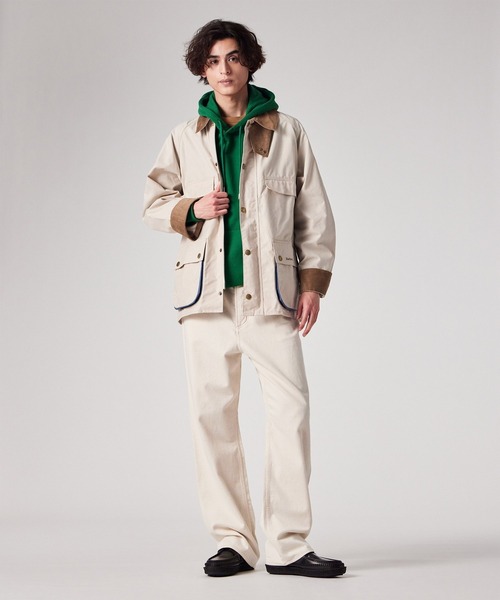 Paul Smith（ポールスミス）の「Paul Smith Loves Barbour "Bedale" コットンジャケット / 163701 MCA1126（その他アウター・メンズ・チェリーレッド/キナリ・SMALL/MEDIUM/LARGE/X-LARGE）」の10枚目の写真