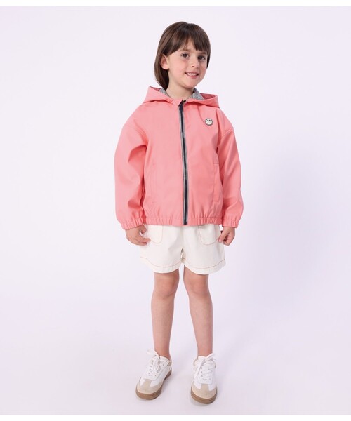 PETIT BATEAU(プチバトー)の「キッズブルゾン(マウンテンパーカー・キッズ・ブルー/オレンジ/グリーン・6YEAR/8YEAR/10YEAR/12YEAR)」の3枚目の写真
