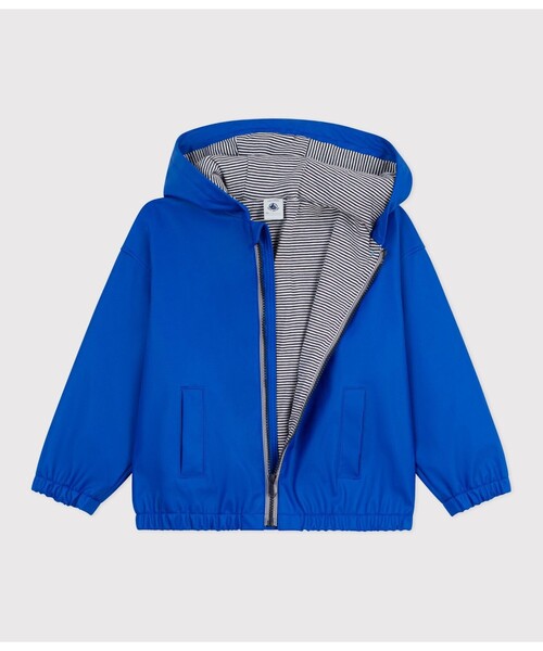 PETIT BATEAU(プチバトー)の「キッズブルゾン(マウンテンパーカー・キッズ・ブルー/オレンジ/グリーン・6YEAR/8YEAR/10YEAR/12YEAR)」の7枚目の写真