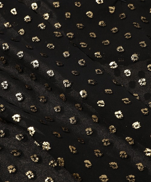 SUGARHILL(シュガーヒル)の「TWINKLE SHEER SKIPPER SHIRT(シャツ/ブラウス・メンズ・ブラック・2)」の6枚目の写真