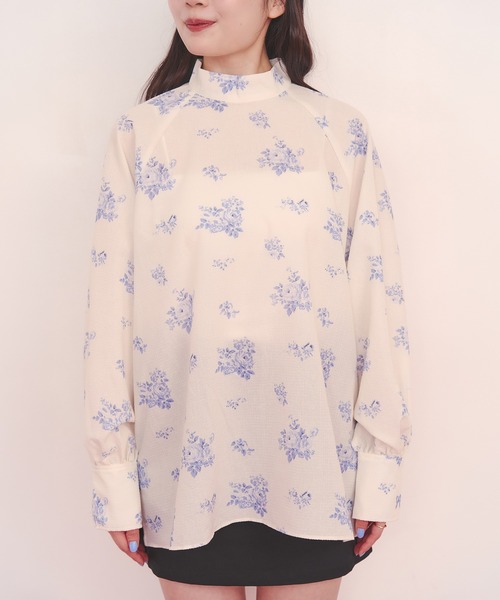 Cath Kidston(キャスキッドソン)の「ボウタイブラウス(シャツ/ブラウス・レディース・サックスブルー系/アイボリー/サックスブルー/ホワイト・FREE)」の15枚目の写真