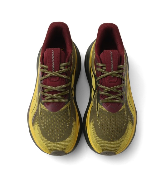 PUMA(プーマ)の「PUMA MAGMAX NITRO 2 / プーマ マグマックス ニトロ 2(スニーカー・メンズ・イエロー・28.5cm/29.0cm/30.0cm/25.5cm/26.0cm/26.5cm/27.0cm/27.5cm/28.0cm)」の2枚目の写真
