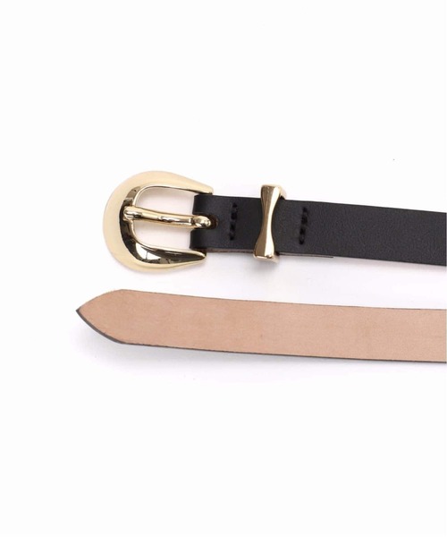 LEFIJE(レフィエ)の「《追加》LEFIJE/レフィエ Tresorベルト(ベルト・レディース・ブラック/ベージュ・XX-SMALL/7.5)」の5枚目の写真