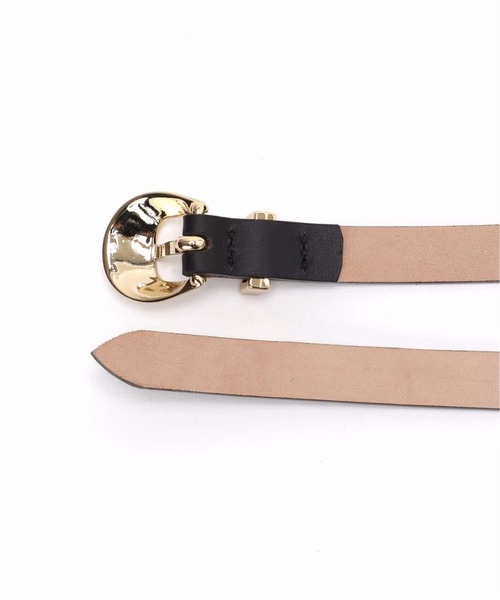 LEFIJE(レフィエ)の「《追加》LEFIJE/レフィエ Tresorベルト(ベルト・レディース・ブラック/ベージュ・XX-SMALL/7.5)」の6枚目の写真